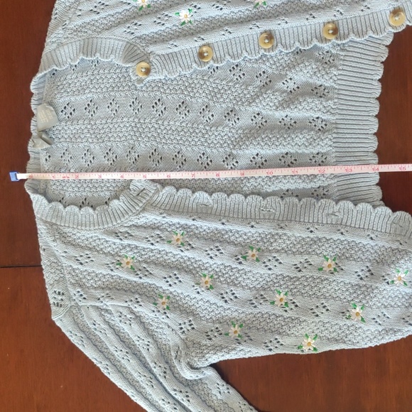 Sky & Sparrow Embroidered Cardigan - Picture 4 of 5